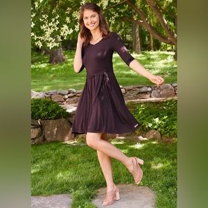 Matilda Jane women’s class reunion dress plum xs